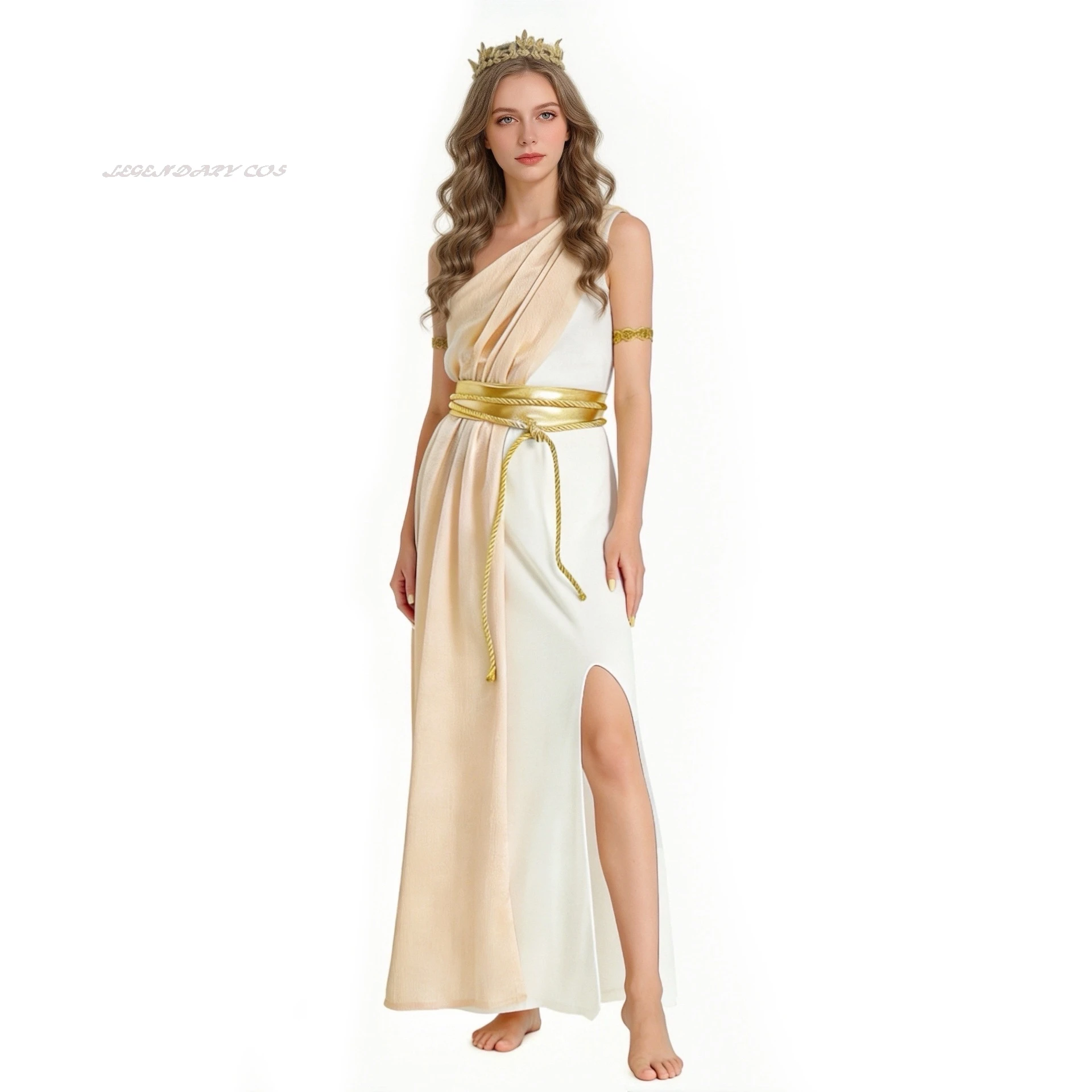 

Ancient Greek Goddess Cosplay Costume Muse Medieval Egyptian Cleopatra Athena Dress Halloween Carnival Cosplay Clothes