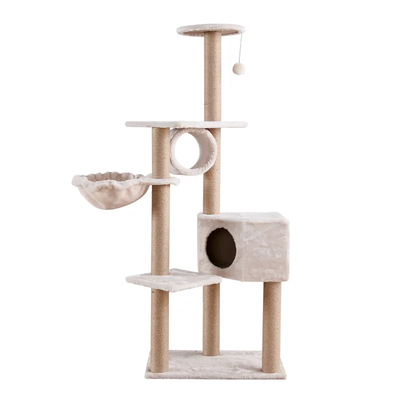Climbing frame toys cat hammock cat jumping platform cat nest solid wood