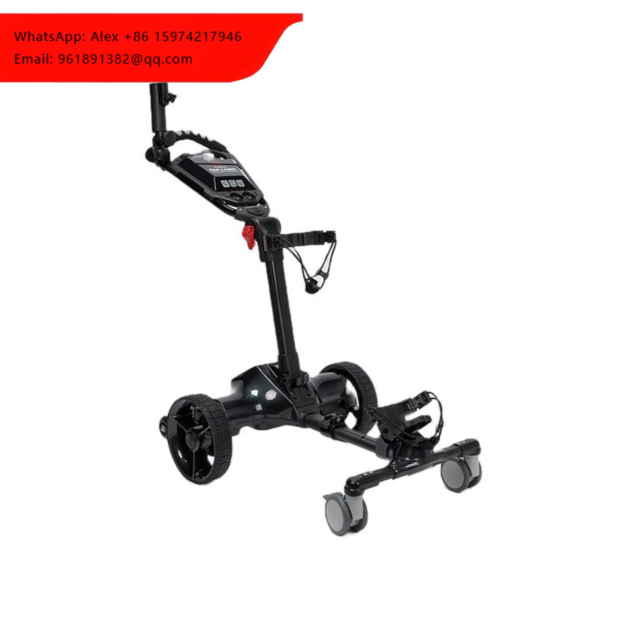 Wholesale Custom OEM Electric Lithium Battery Portable Durable Golf Course Supplies Folding Trolley Golf Cart Bag