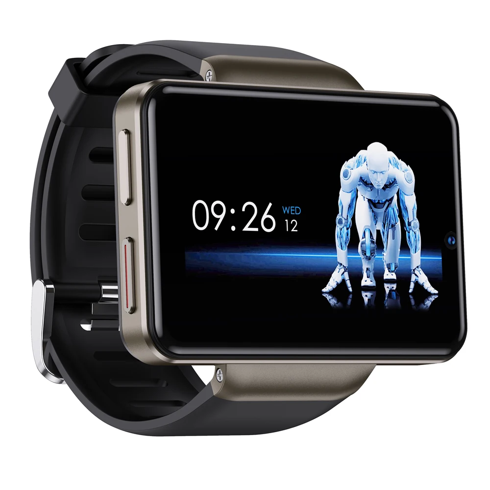 مصنع DM101 Smartwatch كاميرات مزدوجة شاشة كبيرة خريطة Google Play WhatsApp GPS YouTube 3G WCDMA LTE 4G Android ساعة ذكية