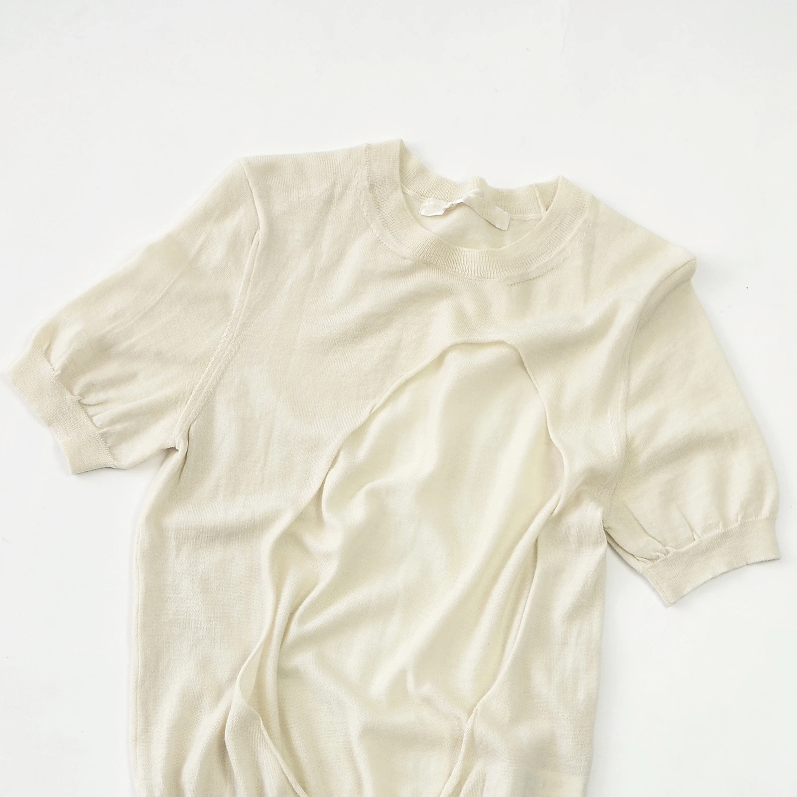 

Clothes Collar Logo Blank Fabric Tag Round Clothing Size Labels Non-woven Stickers Office Shirt Non-slip