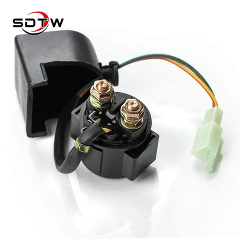 Motorcykelstartrelä Elektromagnetiskt startrelä för GY6 49cc 250cc ATV 4-taktsstartare 12 best sales kors 250cc - №10