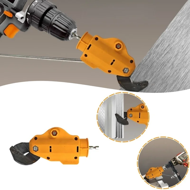 

Industrial Metal Shears for Electric Drills - Professional Iron/Copper Pipe Cutting Tools, Smooth Burr-Free Blades, 파이프커터 절단가위​