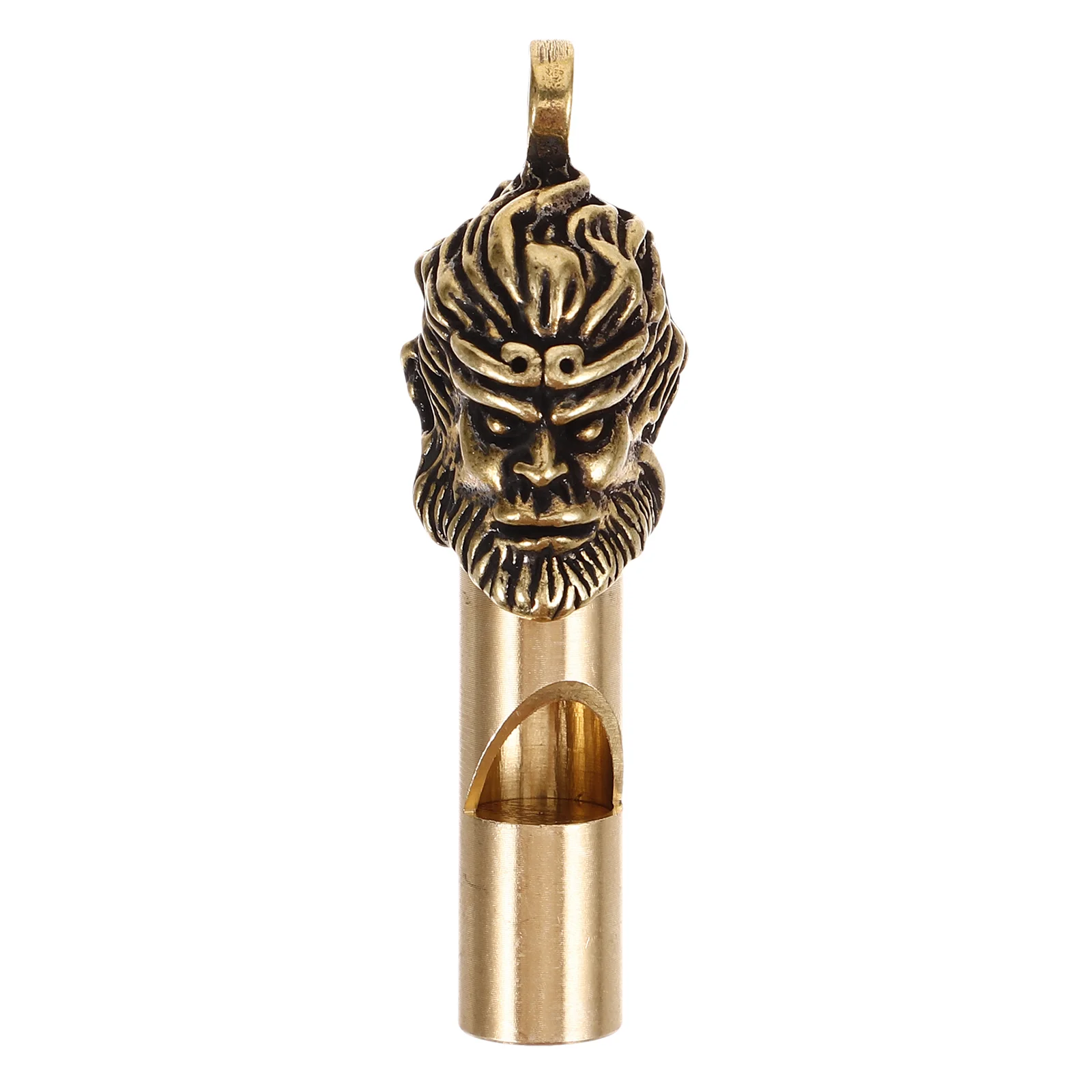 

Camping Whistle Craft Whistle Brass Whistle Brass Pendant Whistle Outdoor Whistle animal head whistle