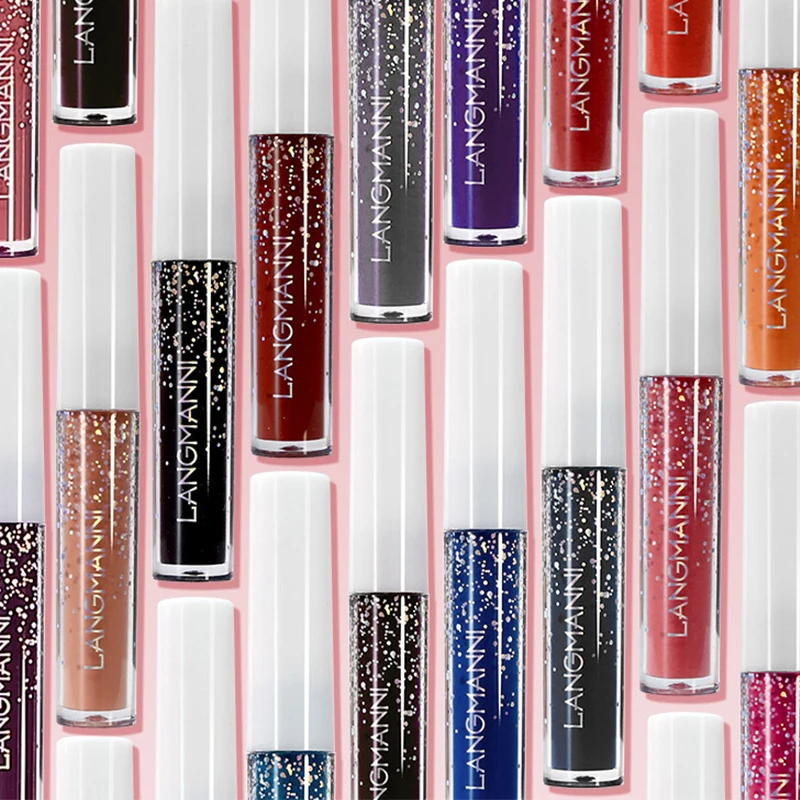 マットベルベットリップグロスセット,長持ち,防水,高度に着色,保湿,すべての肌へのギフト,24個