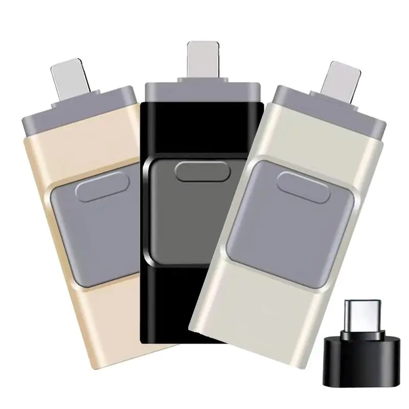 

Флеш-накопитель USB 4 в 1, 64/128/128 ГБ