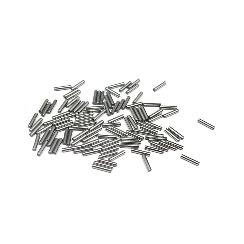 100pcs 3 millimetri Cuscinetti In Acciaio Cilindrico Spille Spille Localizzazione Ago rullo Ditale Lunghezza 5 6 7 8 10 12 14 16 18 20 22 24 26 28