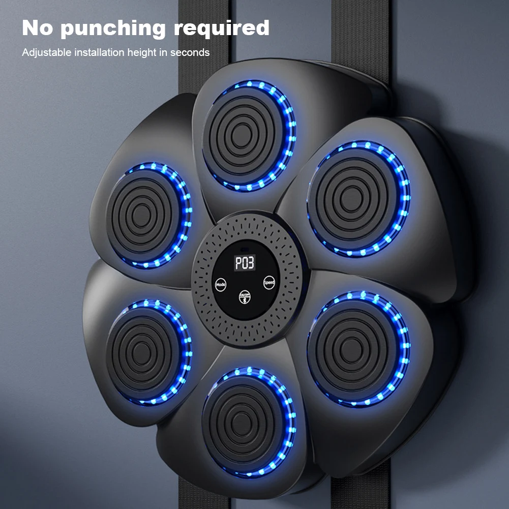  BOXING ドイツ製 赤三本線 タッセル付き 2004 Smart Music Boxing Machine for Adult/Children Sports Fitness