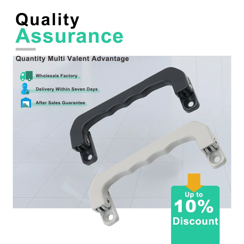 

Aluminum Alloy Automatic Return Spring Folding Handle Suitable For Industrial Electrical Cabinets And Toolbox Drawers