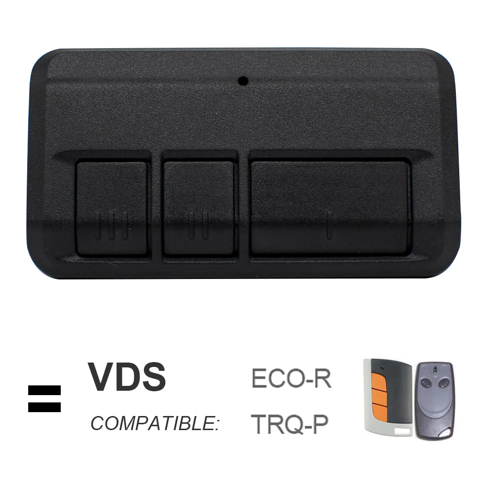 

Universal Gate Remote Control Garage Door Control 3 in 1 Multifrequency Remote With Clip 280-868mhz for VDS ECO-R TRQ-P 433.92