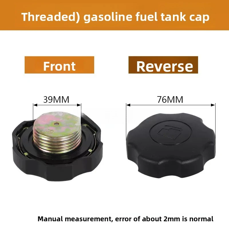 XMSJ Fuel Tank Cap 168F 170F 173F 188F Diesel Engine Generator Micro Tiller Water Pump Replacement Parts