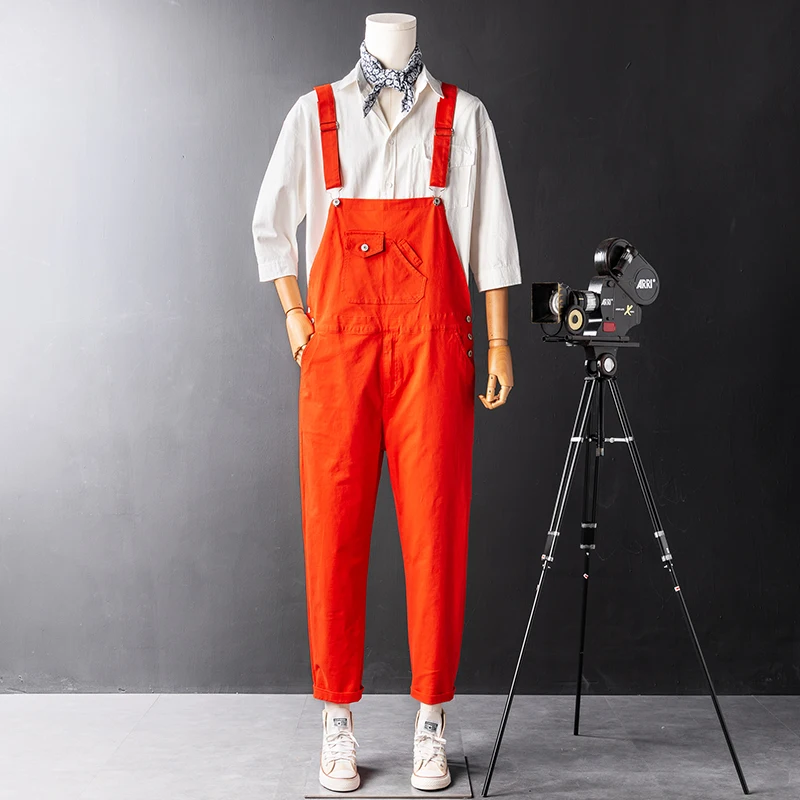 

Summer Slim Fit Overalls ex Club Performance Pants Youth Casual Long Trousers Anti-Stain Small Footwear Flat Weave