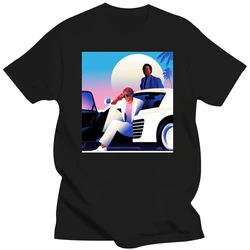 Miami Vice Movie 100% Cotton Men'S T-Shirt E0209 Brand Clothing Tee Shirt