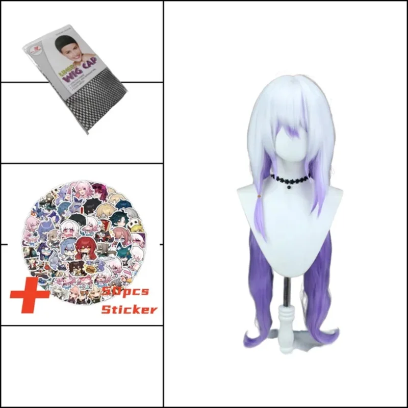 Ss13Honkai 스타 레일 포가팅 홀 코스프레 블랙 스완 아우르 포춘 시어 의상 가발 드레스 유니폼 헤드웨어 할로윈 파티 슈이