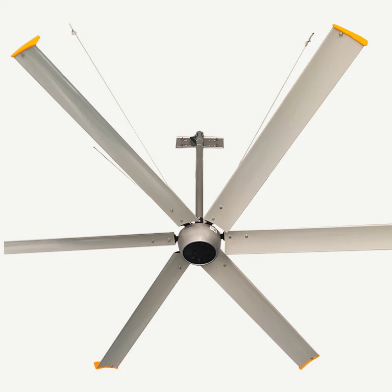 

Durable motor core components for large space ventilation and high capacity air circulation