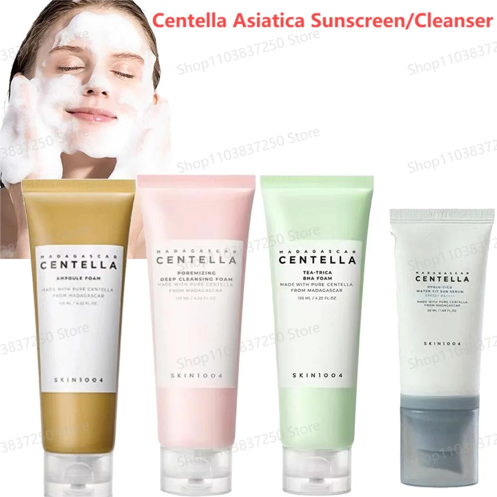 Centella Asiatica Sunscreen/Cleanser Moisturizing Refreshing Not Greasy Sun Protection /Gentle Cleansing Korean Cosmetics