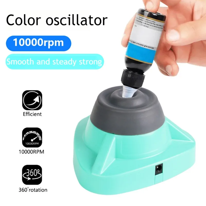 

EU/US Tattoo Color Shaker Tattoo Ink Nail Polish Mixer Swirl High Frequency Vibration Low Noise Adjustable Tattoo Accessory Tool