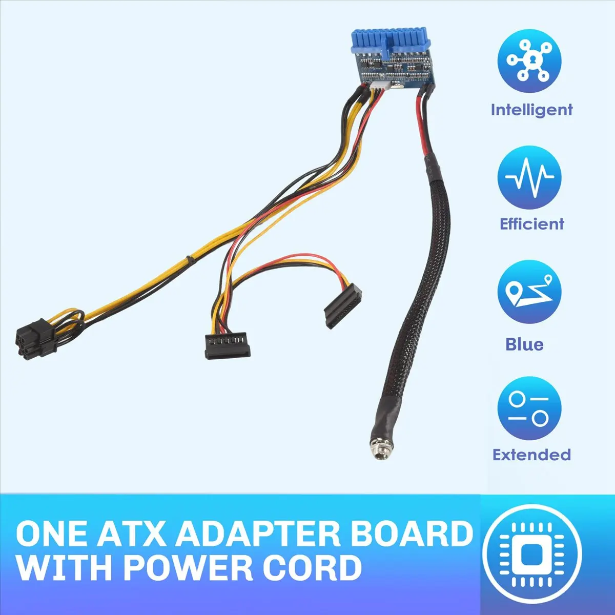 L77A تيار مستمر 12 فولت 300 واط 24Pin ATX اللوحة موصل صغير ITX امدادات الطاقة تيار مستمر إلى ATX PSU وحدة لألعاب الكمبيوتر الشخصي #1