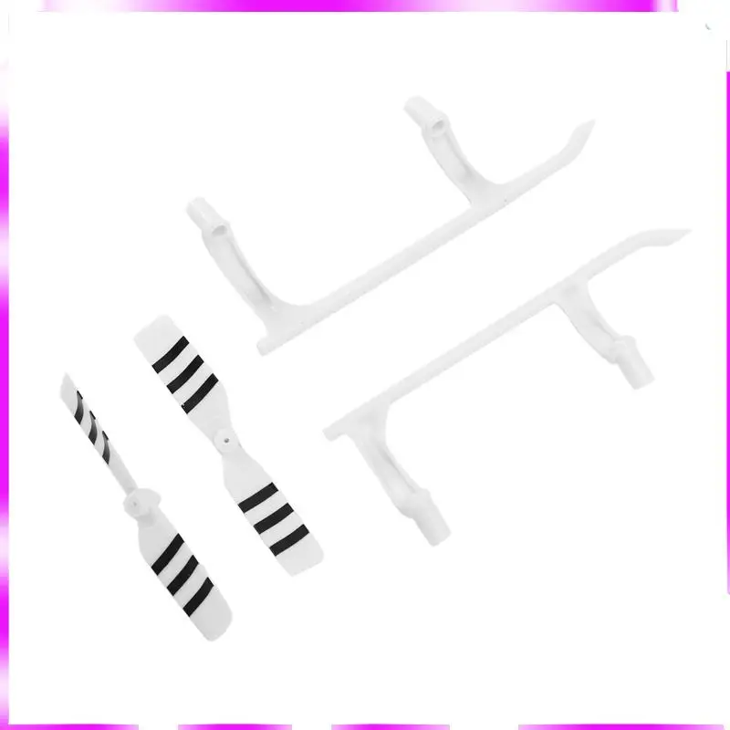 N98R 2X RC لعبة هليكوبتر ترقية C138 الهيكل السفلي والذيل الدوار عدة ل RC عصر C138 جرس 206 1:33 لعبة تعمل بالريموت هليكوبتر أجزاء