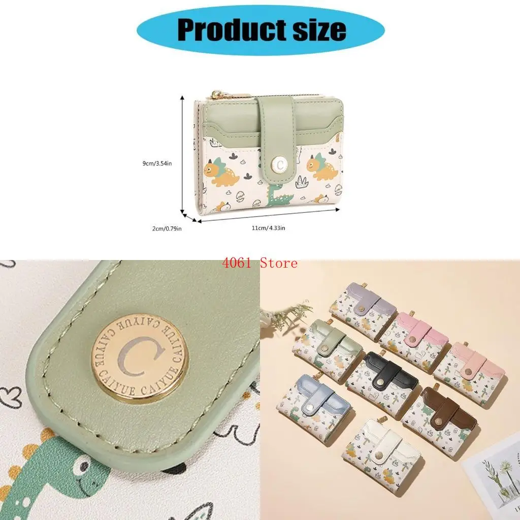 

Fashion Wallet Small Compact Wallet,Women Short Wallet,PU Leather Bifold Wallet
