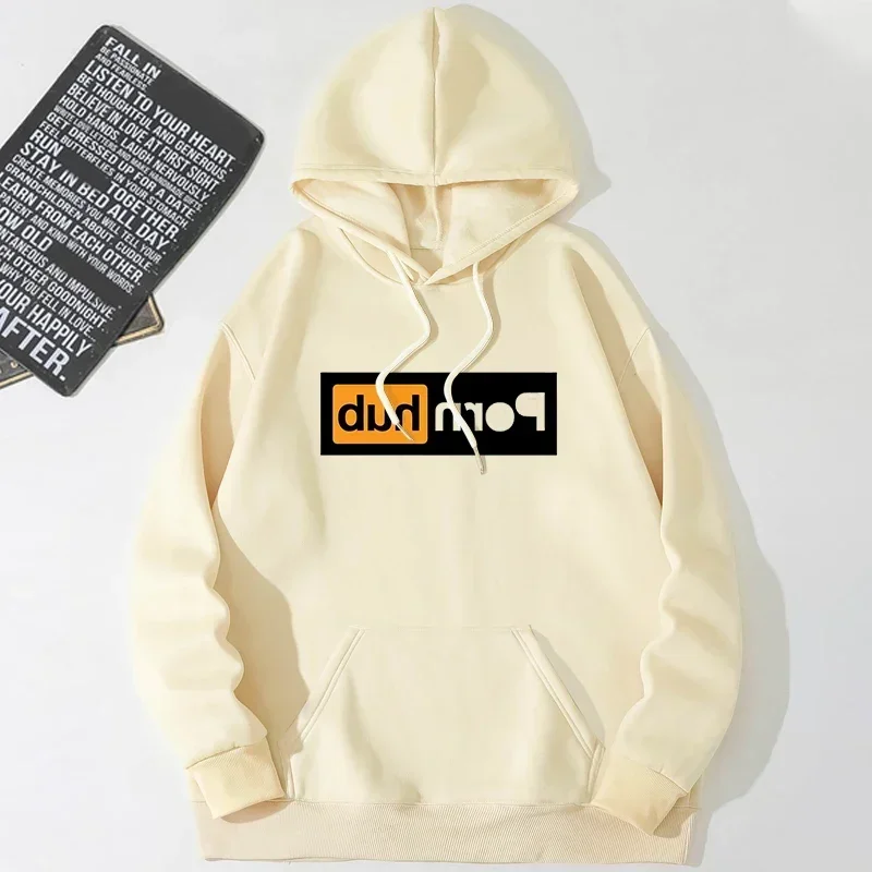 

Brand Printed Men's Hoodie Wool Warm Men's Sweatshirt Fashion Street Wear Casual Men's Loose Breathable Pullover Brand Hoodie