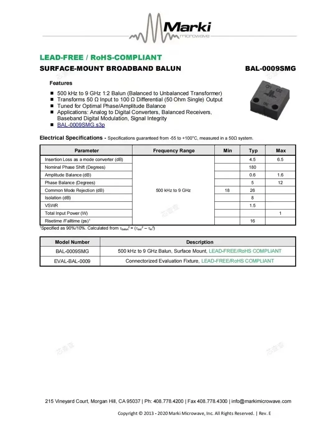 1 PZ BAL-0006SMG Logo BAL-6 Marki 24+ SMD nuovo Originale in magazzino
