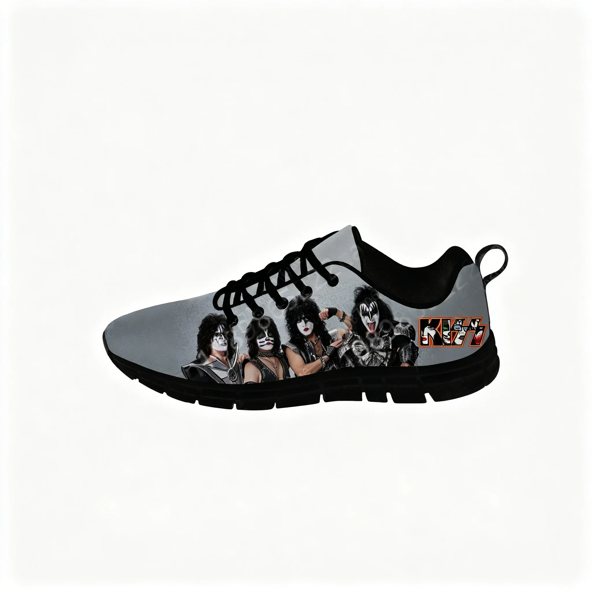 Creatures of the Night Low Top Sneakers Mens Band Kiss Womens Teenager Casual Shoes Canvas Running 3D Shoes Custom Shoes view 3