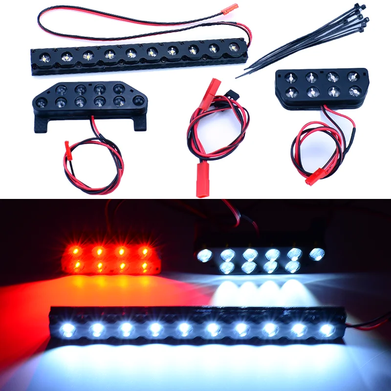 

RC Car Roof Light Front and Rear LED Headlights Taillights for 1/5 Losi DBXL XL 4WD 2.0 4X4 Gas Buggycar Upgrade Accessories