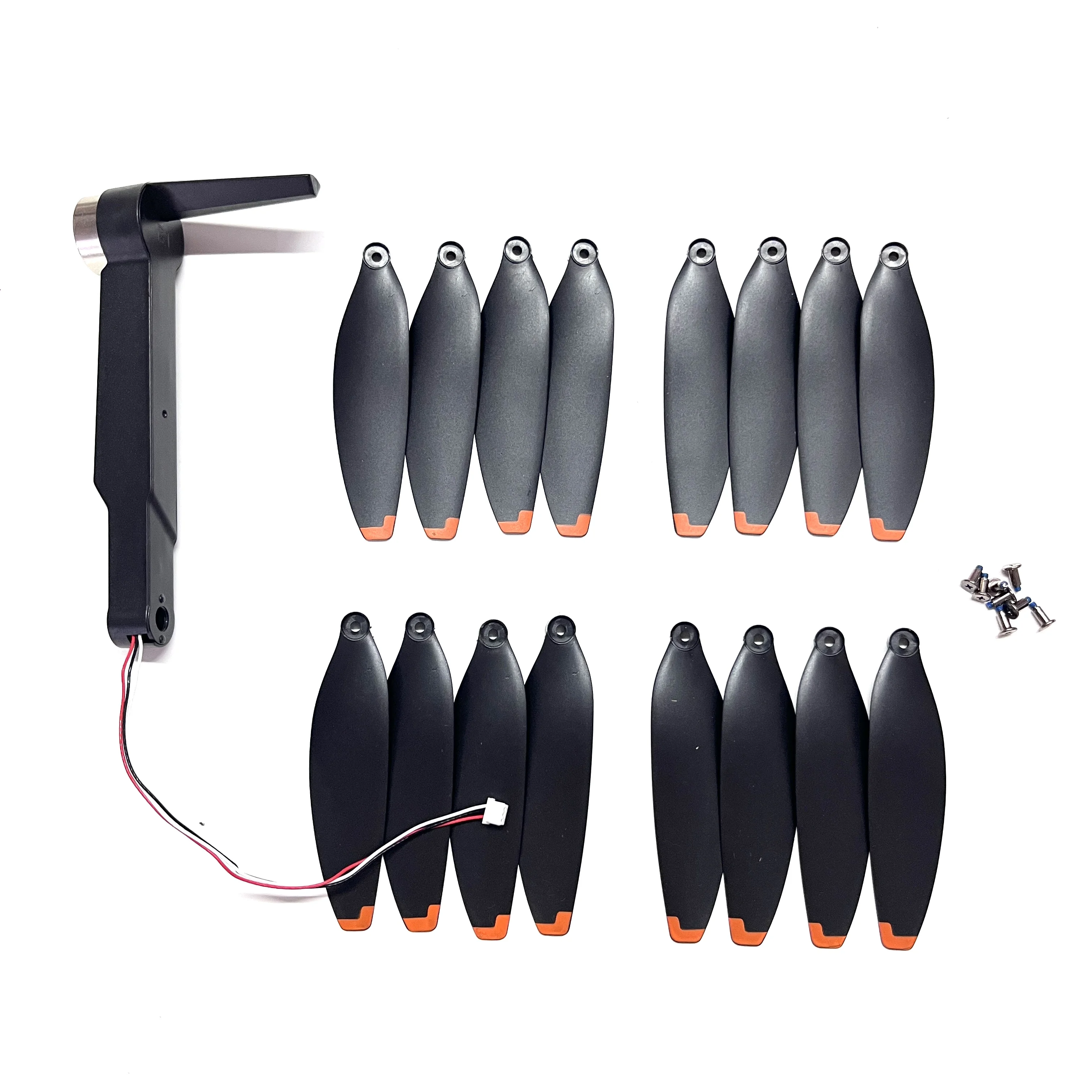 기존 V198 GPS RC 쿼드콥터 엔진 모터 예비 부품 V198 MAX 암 브러시리스 모터 암 프로펠러 블레이드 액세서리