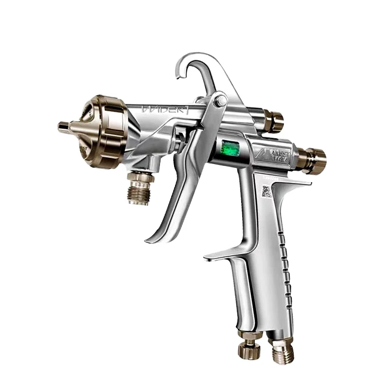 High-Pressure Pneumatic Mini Spray Gun with 1.3mm Nozzle 6000PSI 3L Cup Capacity for Car Paintings Industrial Applications