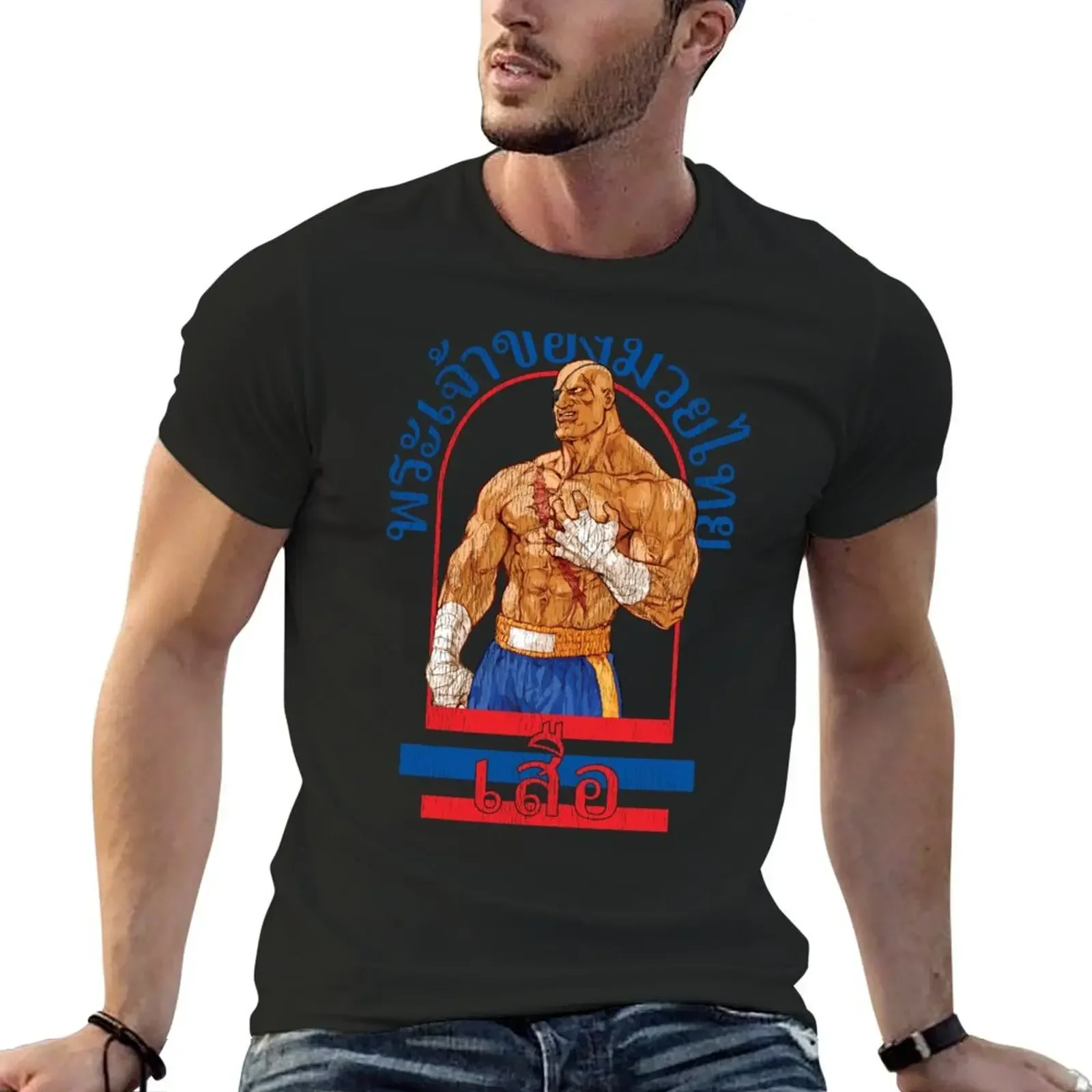 

Sagat God of Muay Thai Gym T-Shirt vintage graphic tee cute tops mens t shirt