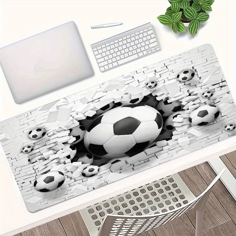 Tappetino per mouse da gioco di calcio di grandi dimensioni Tappetino da scrivania in gomma lavabile antiscivolo per studio e-sport Uso in ufficio Tappetino per mouse Tappetino per mouse Articoli più economici