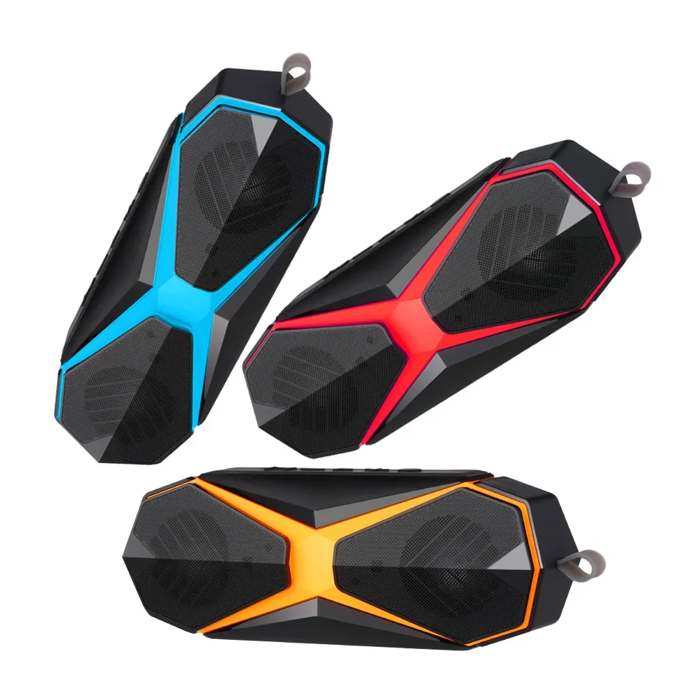 Altavoz BlueTooth impermeable IPX7 para ducha, altavoz de silicona para exteriores, Supergraves, Audio antimosquitos, sonido grande con llamada manos libres