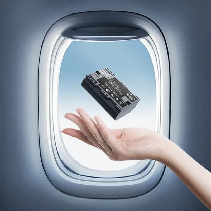 بطارية بديلة 2200 مللي أمبير في الساعة لكاميرات Canon LP-E6P متوافقة مع بطارية كاميرا EOS R5 Mark II R5M2 عالية الأداء