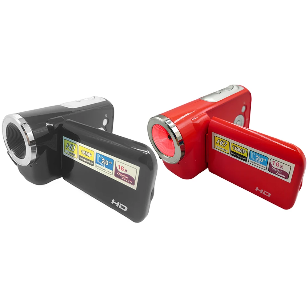 كاميرا فيديو DV محمولة 16MP 720P مع كابل USB كاميرا فيديو رقمية 2.0 بوصة TFT شاشة ملونة 16X تكبير رقمي للطلاب المراهقين #5