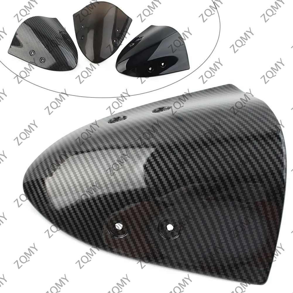 Motorcycle Front Nose Windshield Screen Cover Fairing Cowling For Kawasaki ER-6N ER6N 2012 2013 2014 2015 2016 Windscreen