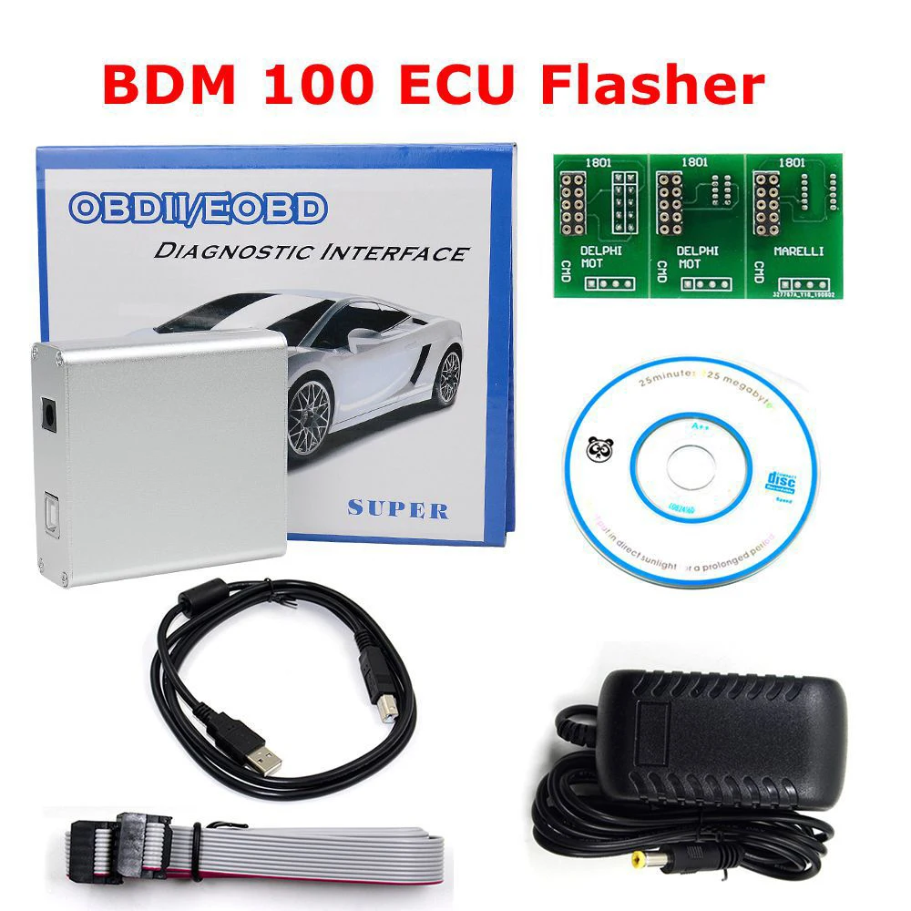 

OBD2 Diagnostic Interface For BDM100 V1255 Car ECU Chip Tuning Tool Programmer Code Reader Remapping LED BDM Frame Flasher OBDII