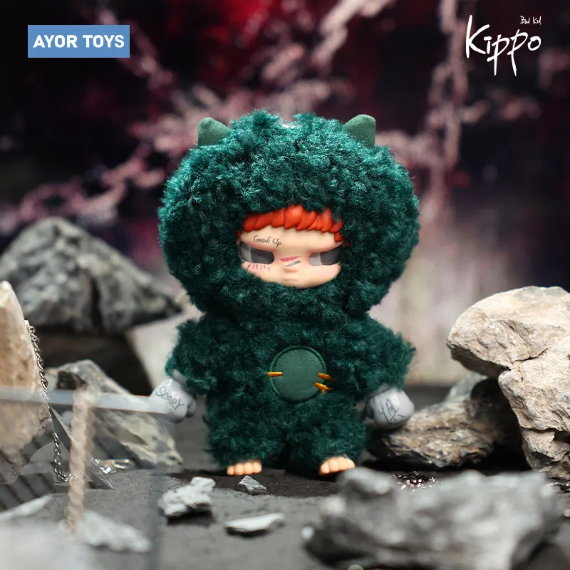 

Ayor Toys Kippo Counterattack Moment Series Blind Mystery Box Kawaii Fluffy Anime Figure Doll Collection Toys Bag Pendant Gifts