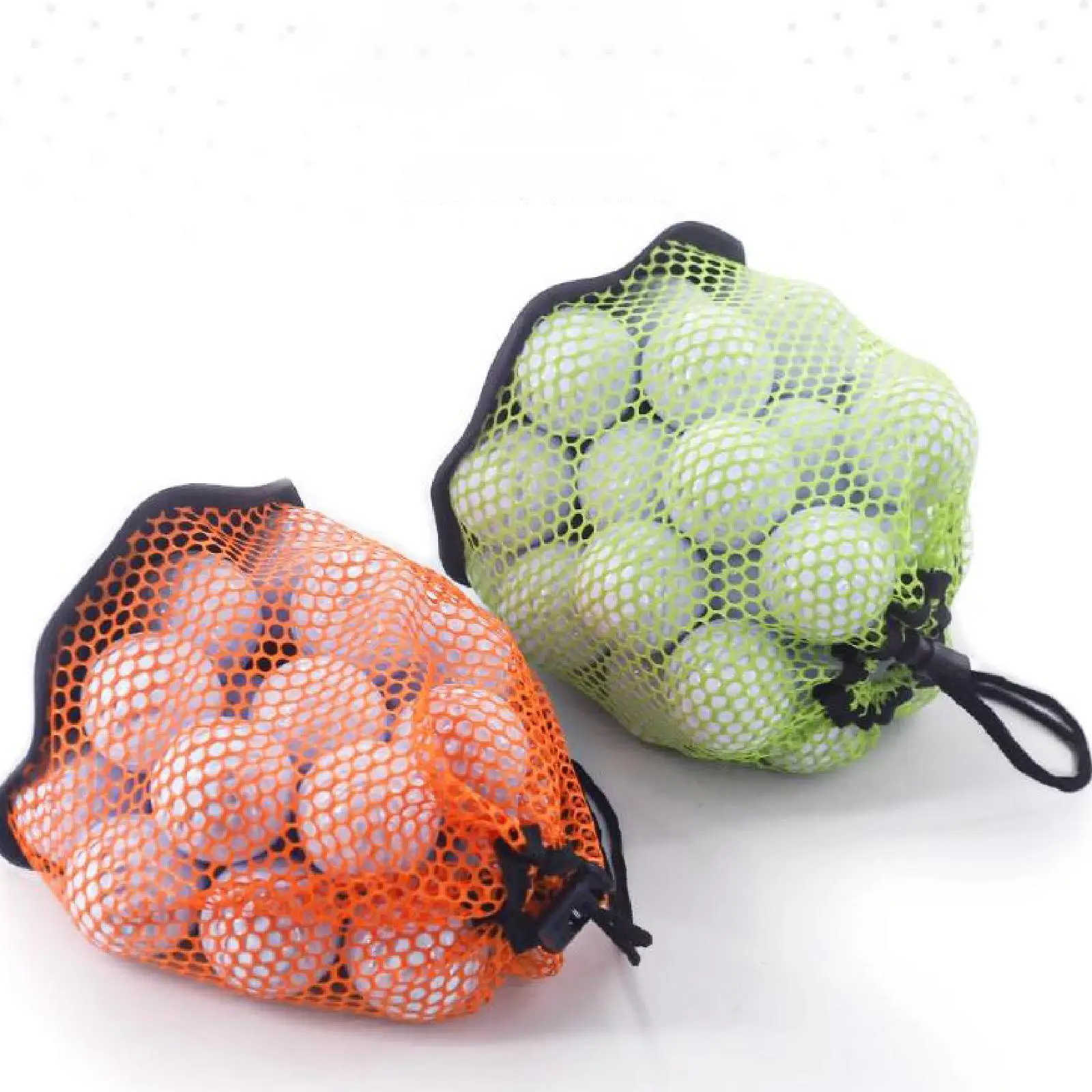 

3Pcs Golf Balls Storage Bag Organizer Accessory Lightweight Golf Mesh Bags for Golf Tennis Balls Gym Shower Outdoor Training