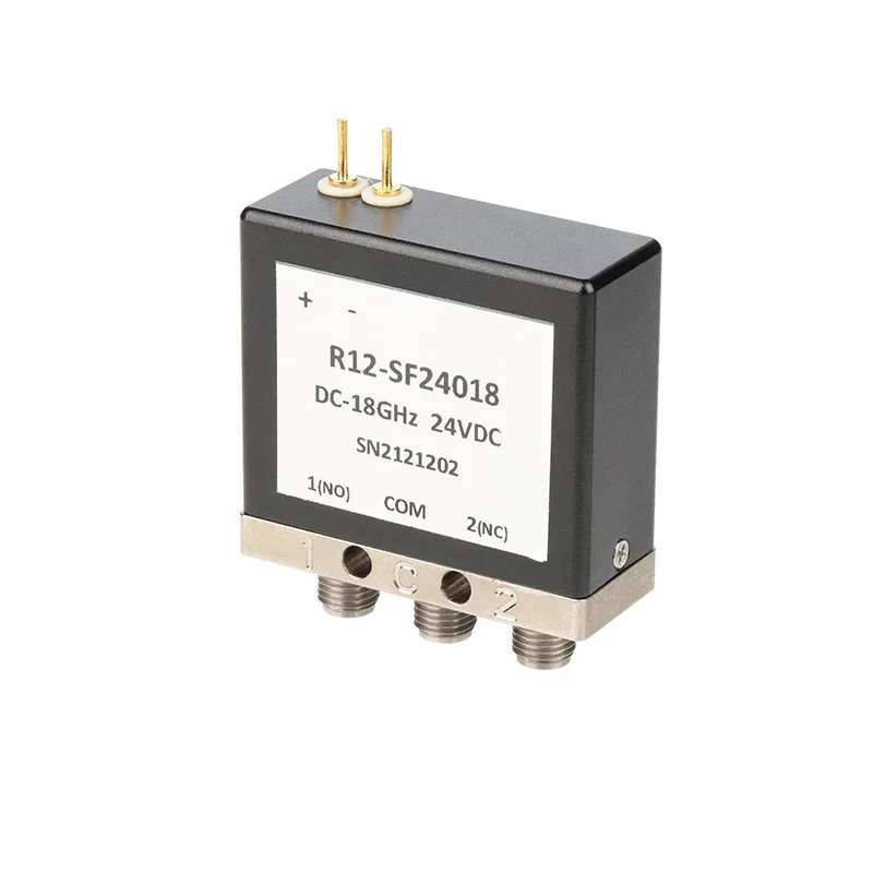 

SPDT RF coaxial switch + TTLSMA SPDT 12V/24V mechanical switch relay DC-18GHz