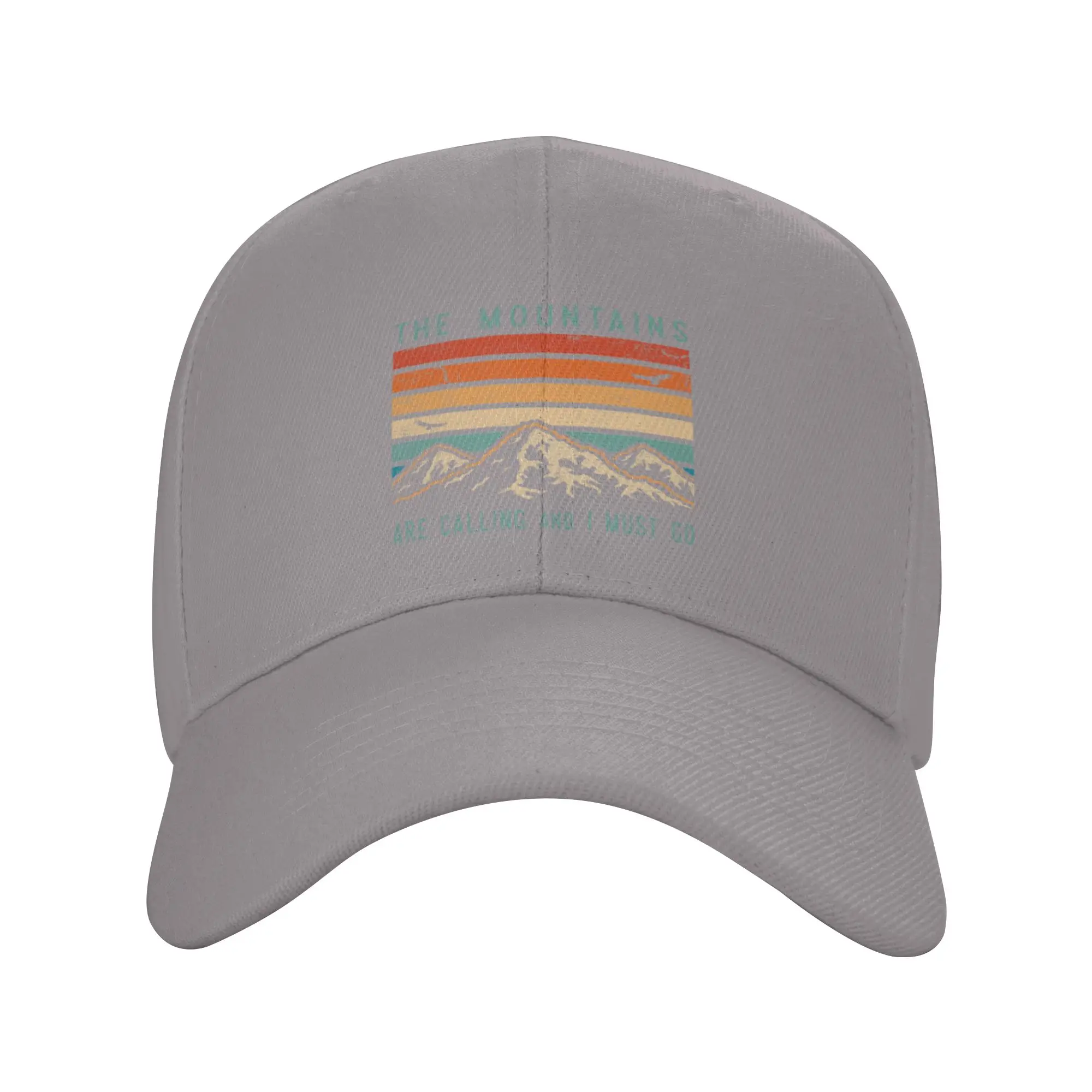 Hot Sale Mountains are Calling and I Must Go Baseball Cap  Minimalist Sun Visor  Cycling Sun Visor