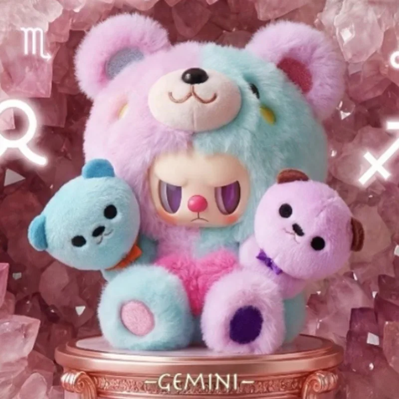 

CHAOSWEET REBEL BEAR Twelve Constellation Series Blind Box Cute Anime Figure Mystery Box Bag Pendant Vinyl Toy Surprise Gift New