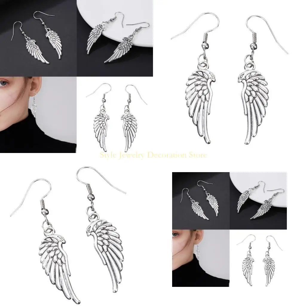 d46e-крыло-свисание-серьги-для-ушных-крючков-подвесные-серьги-сплав-сплав
