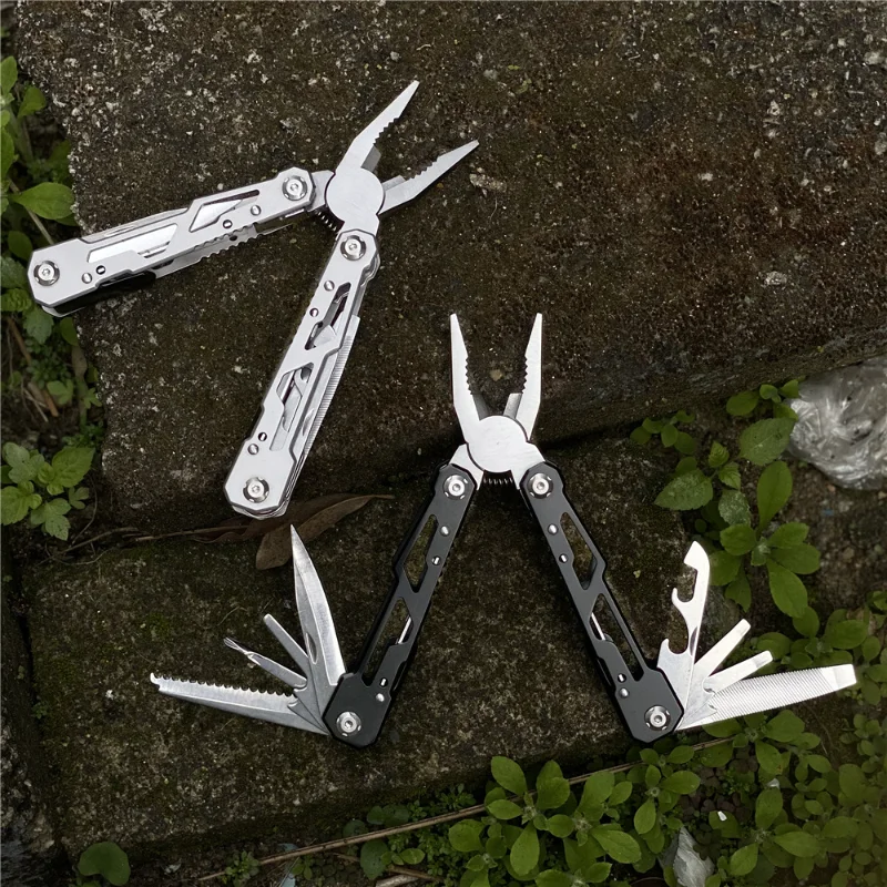 Daicamping DL12 Multifunctional EDC Wrench Multi Tool Pocket Outdoor Camping Multitools Folding Knife Plier Home Hand Tools Set