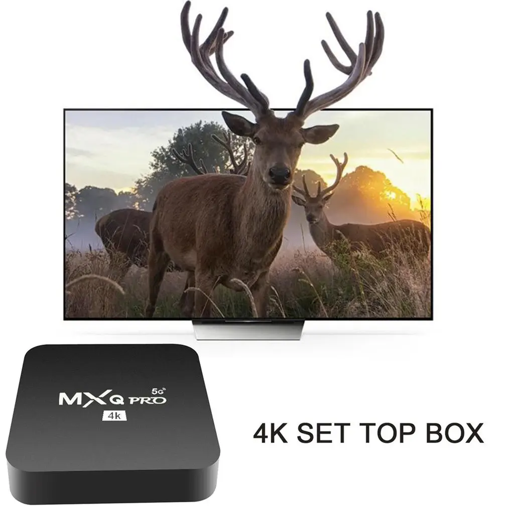 New M-RPO 5G 4K Network Player Set-top Box Home Remote Control Box Smart Media Player TV Box Smart Android TV Box Set-top Box
