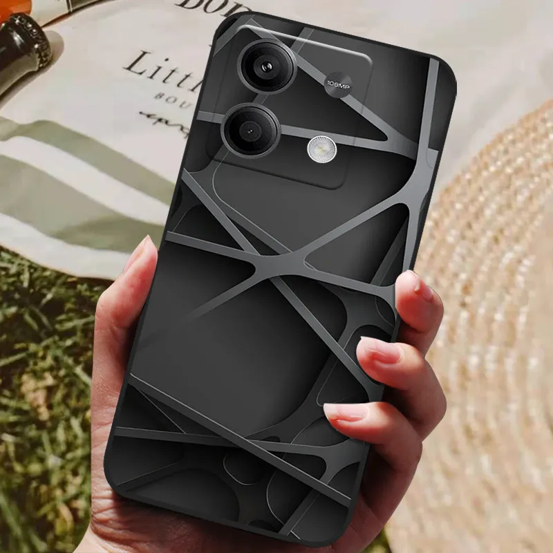 For Redmi Note 13 Pro 4G Case Luxury Phone Silicon Back Cover For Xiaomi Redmi Note 13 Pro 4G Cases Note13 Full Protective Shell