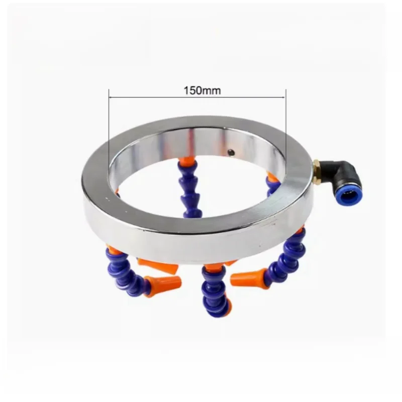 150/155/160mm Water Oil Cooling Liquid Coolant Pipe Hose Tube Nozzles Spray Ring For Spindle Motor Router