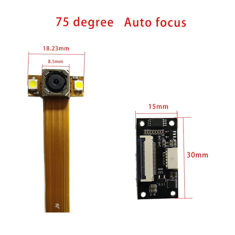 3840 x 2160 4K 12MP CMOS IMX258 AF / FF 75° High Speed USB2.0 Camera Module 30/60FPS MJPEG, YUY2