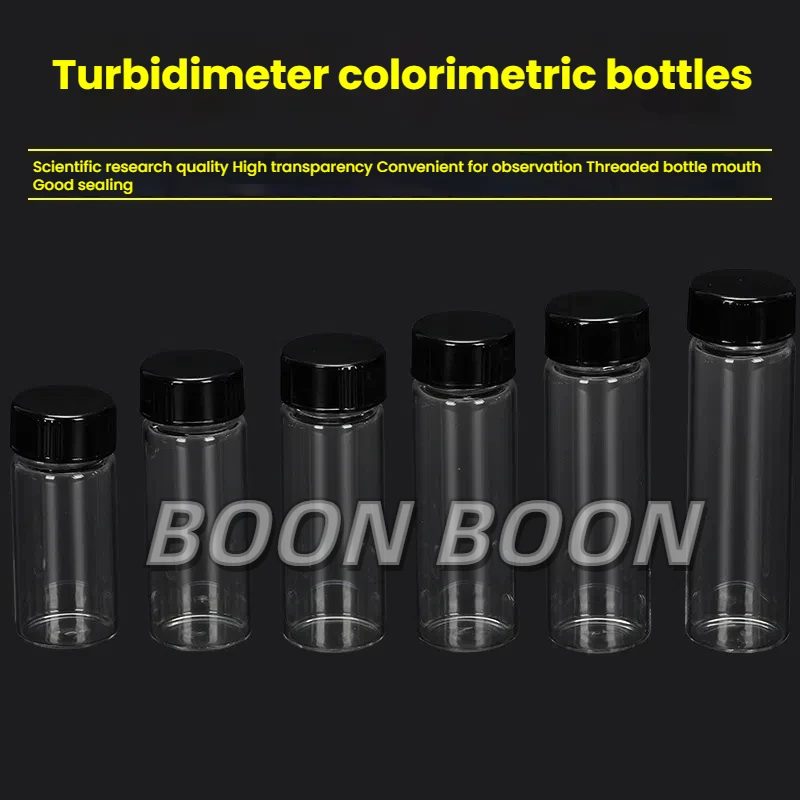 25 X 60 Turbidity Meter Colorimetric Bottle/turbidity Meter Solution Bottle/turbidity Meter Sample Bottle Turbidity Bottle