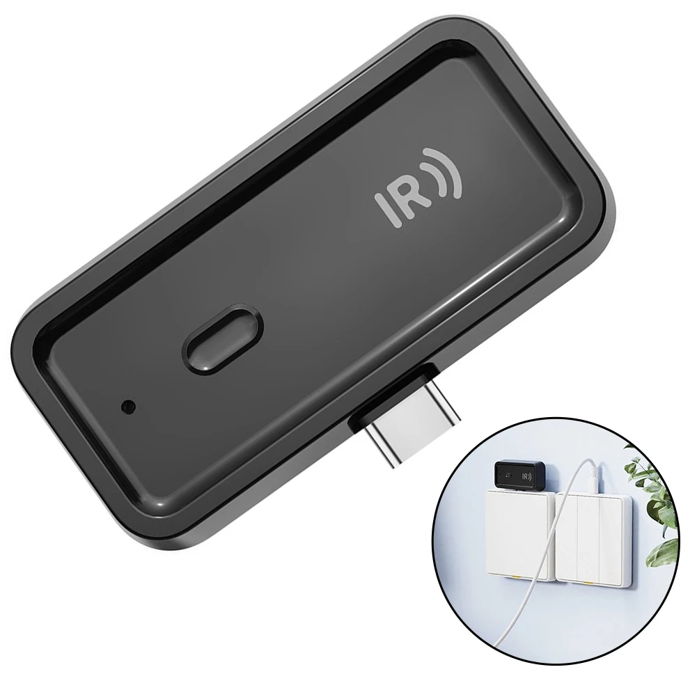 Home Automation Hub for Smart IR Remote For Home Automation Setup 15m Signal Range 720 Degree Transmission DIY Learning Mode